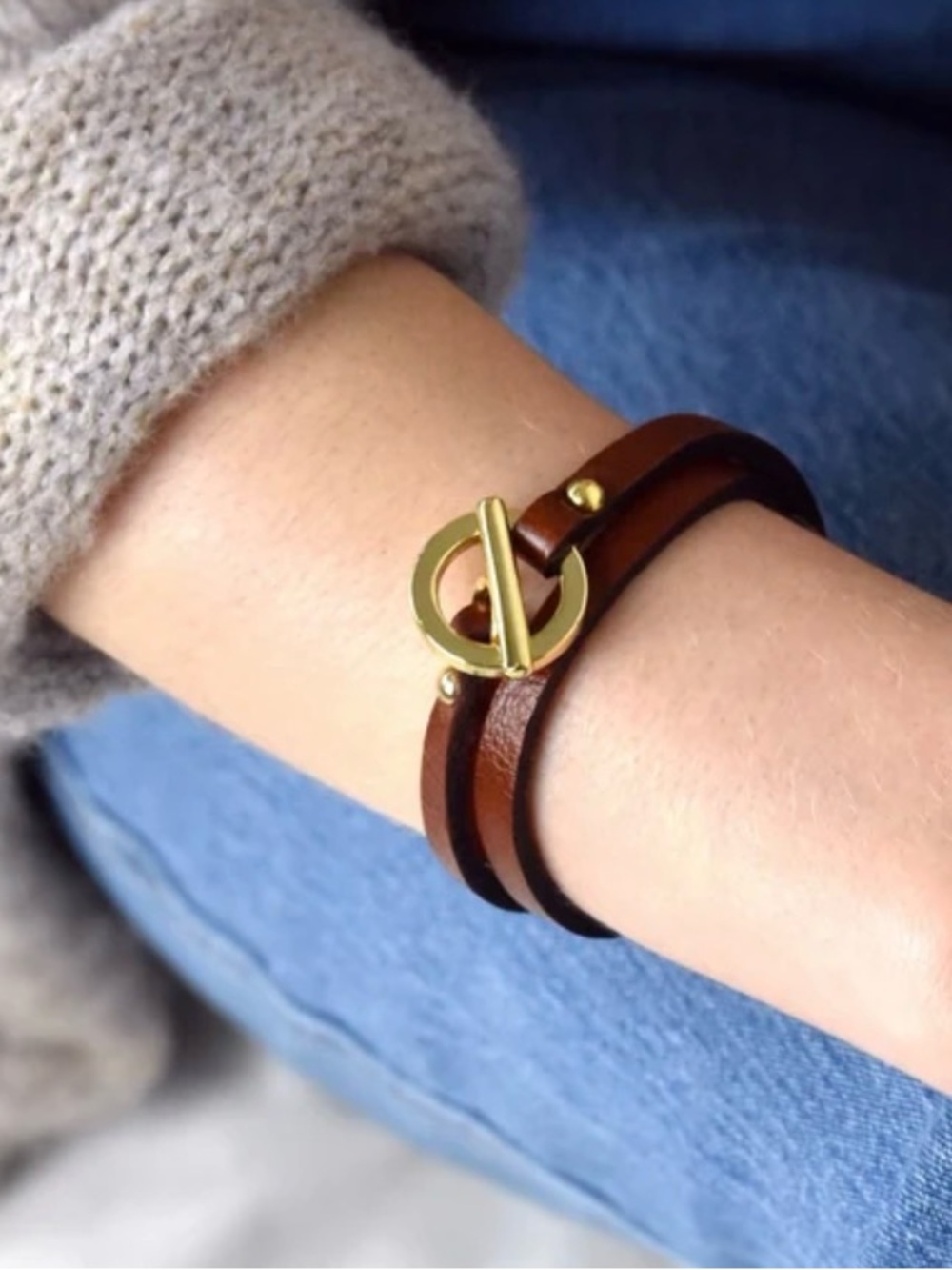 Leather Wrap Bracelet